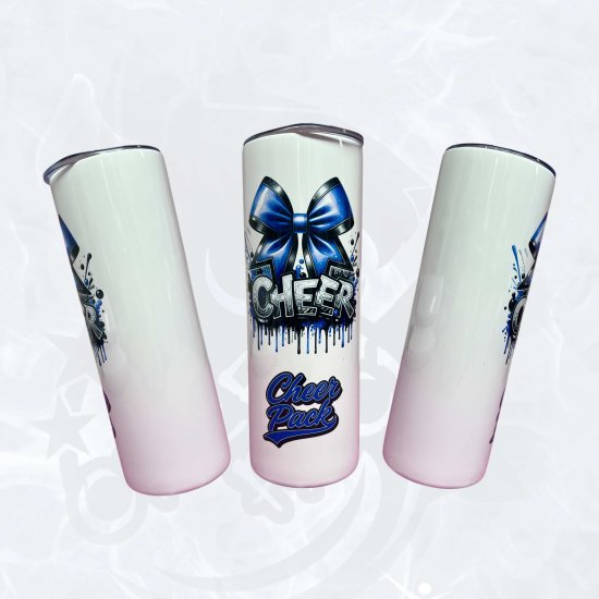Tumbler Cup 20oz - Design Cheer Pack Splash